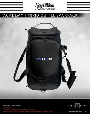 Axiom Marcelo Academy Hybrid Duffel Backpack #727 B