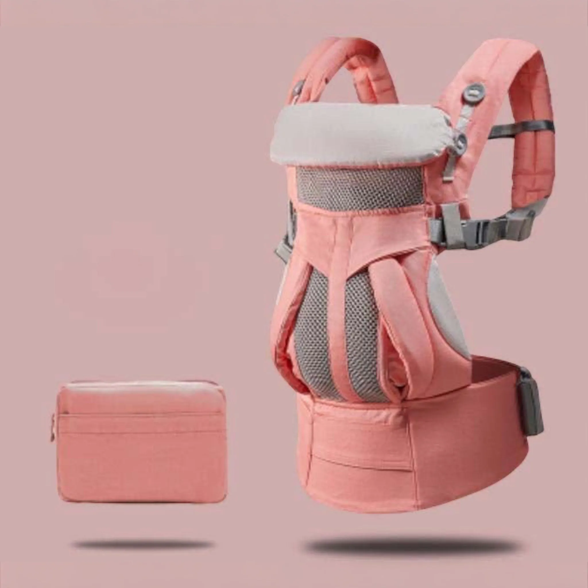 Baby Carrier Ergonomic Kangaroo Infant Kid Sling Back Front Facing Backpack Wrap Baby Bag