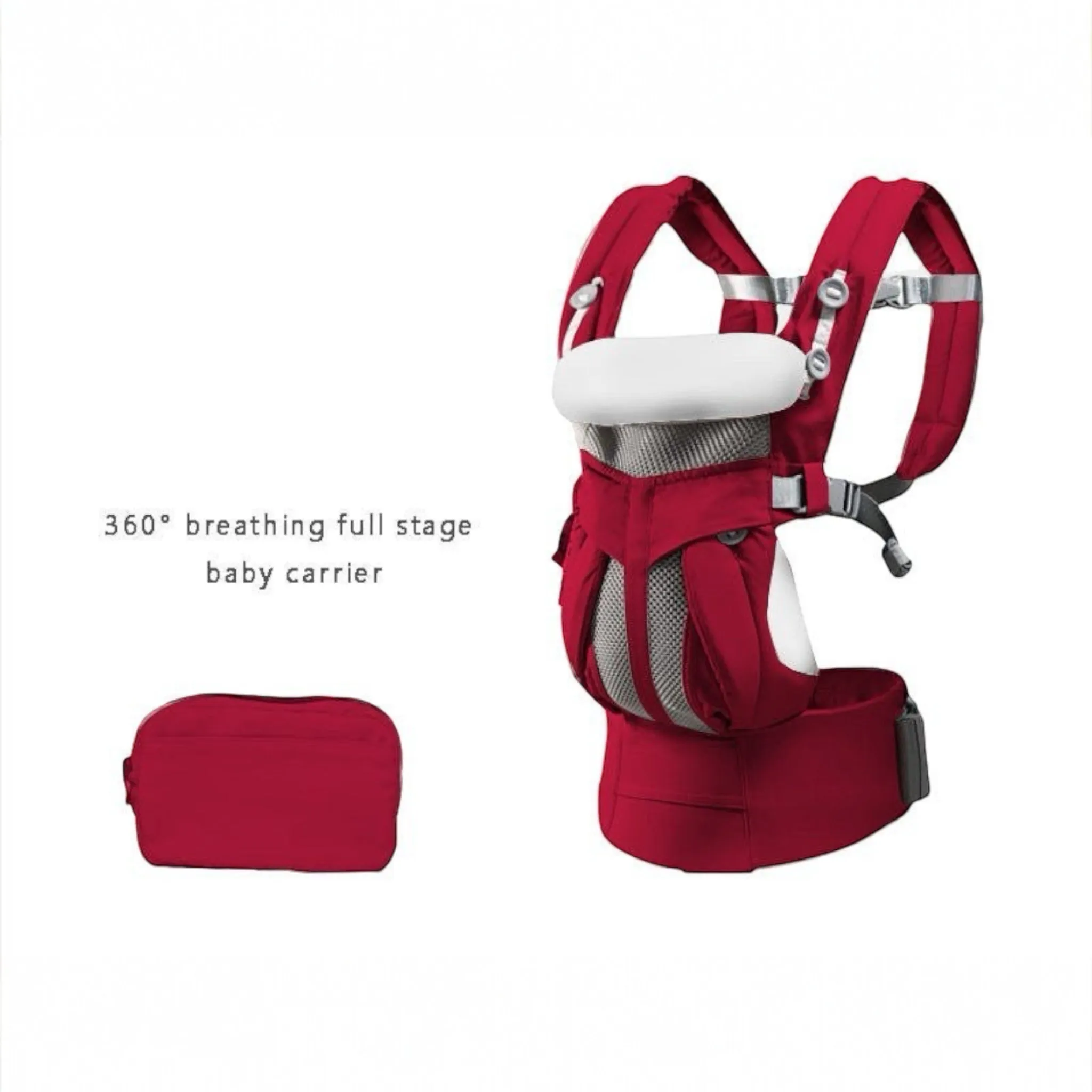Baby Carrier Ergonomic Kangaroo Infant Kid Sling Back Front Facing Backpack Wrap Baby Bag