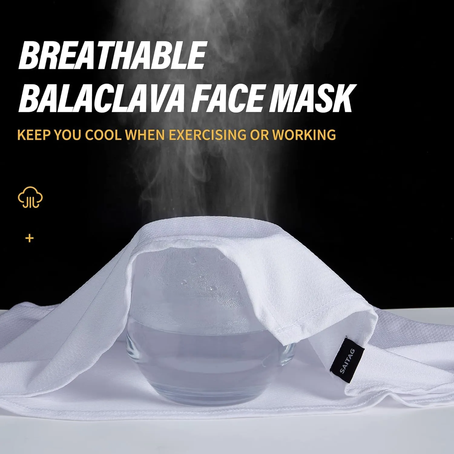 Balaclava Summer Protection Face Mask Breathable Motorcycle Hood Helmet Liners Outdoor Cycling Hiking Sports