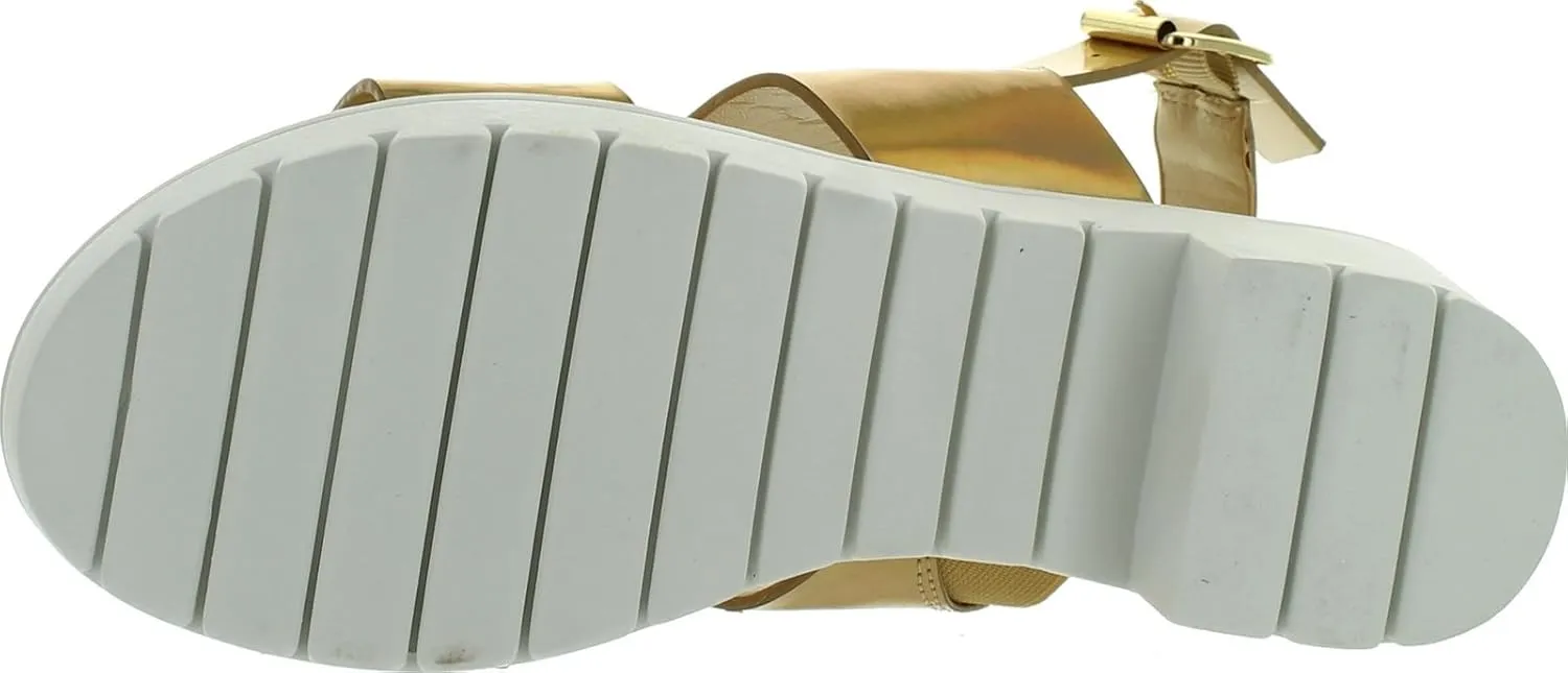 Bamboo Womens Odessa-05 White Sole Dual Strap Sling Back Closure Fashion-Sandals