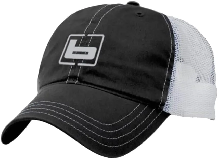 Banded Chino Twill Mesh Cap – Adjustable Snapback Hunting Hat – Breathable Outdoor Cap