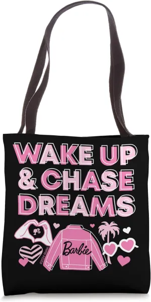 Barbie - Wake Up And Chase Dreams Tote Bag