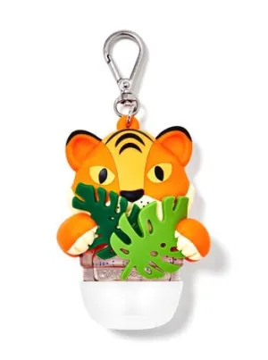 Bath Body Works Hand Sanitizer Holder Jungle Tiger, 1 Count (Pack of 1)