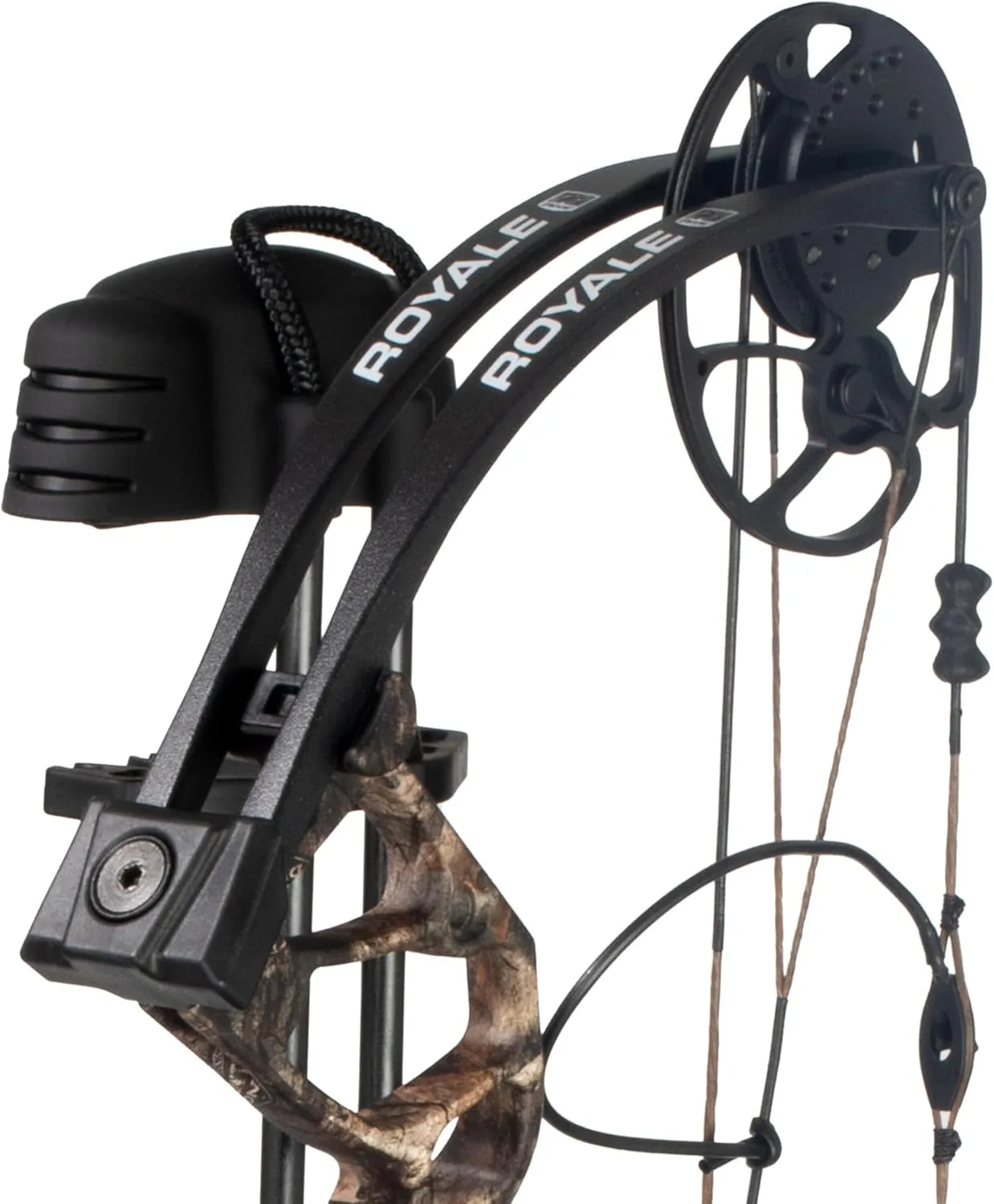 Bear Archery Royale Ready to Hunt Extra Compound Bow Package for Adults and Youth, 12”- 27” Draw Length, 5-50 Lbs Draw Weight, Up to 290 FPS, Limbs Made in USA, Limited Life-Time Warranty