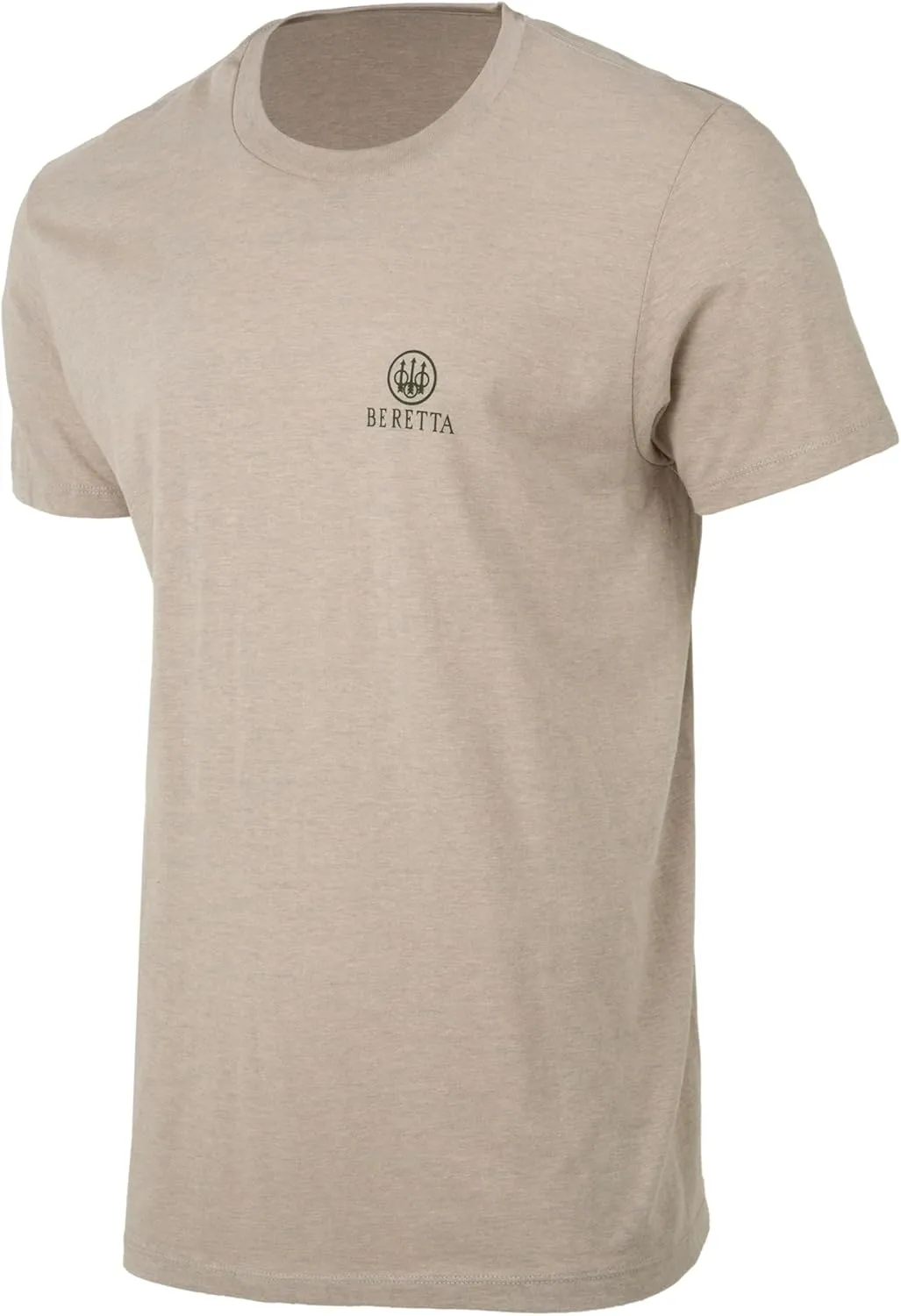 Beretta Men's Alps Retro Lightweight Breathable Cotton/Poly Blend Crewneck Casual Outdoor Hunting Short Sleeve T-Shirt