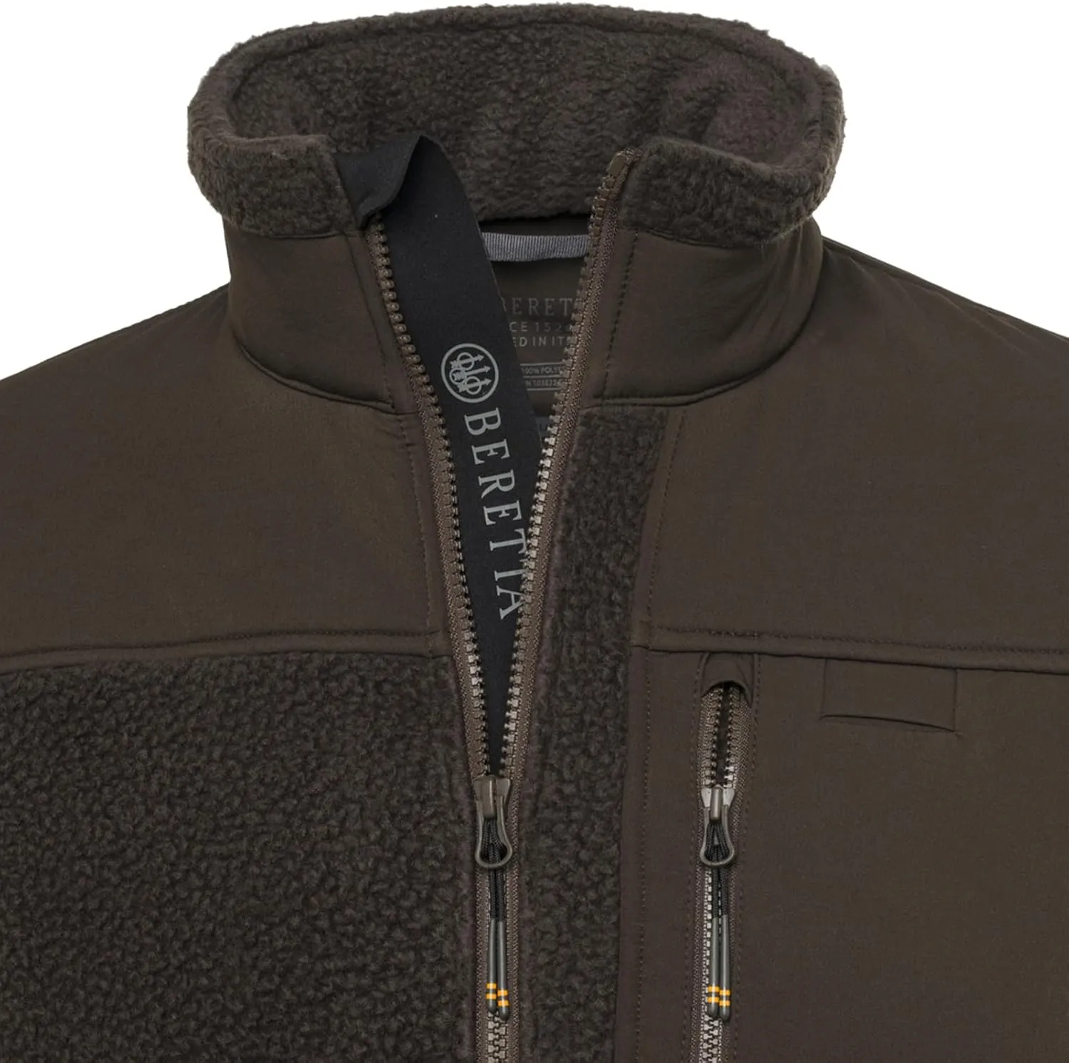 Beretta Men's Halifax Sherpa Lightweight Durable Comfortable Warm Fleece Outdoor Jacket for Hunting, Hiking & Casual Wear