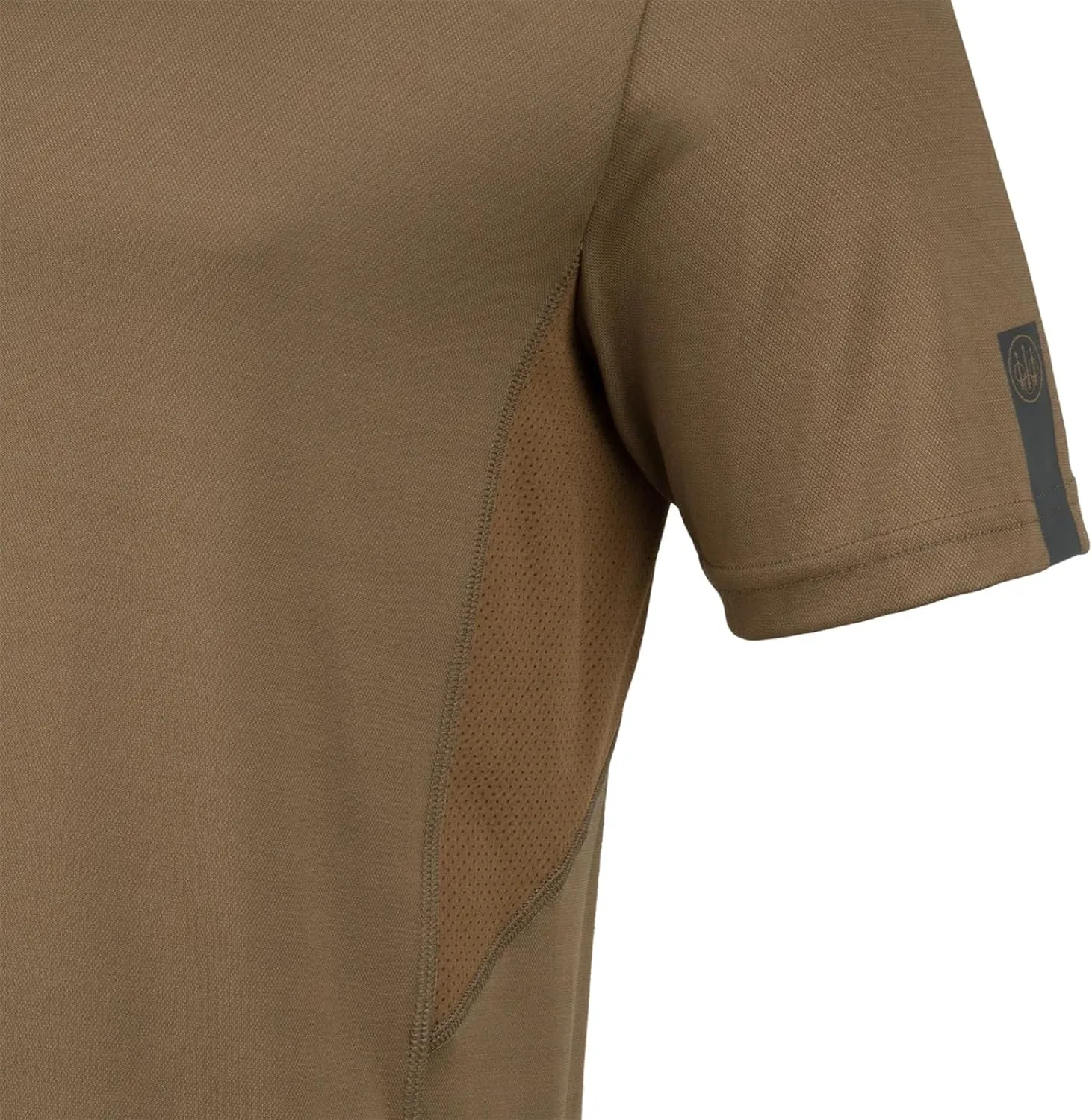 Beretta Men's Ice Power Lightweight Breathable Quick-Drying Straight Cut Short Sleeve Shooting T-Shirt