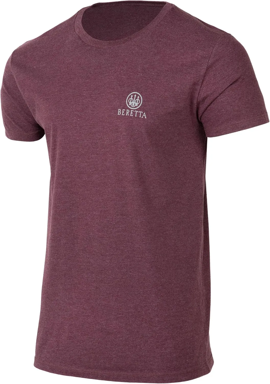Beretta Men's Retro Patch Lightweight Breathable Cotton/Poly Blend Crewneck Casual Outdoor Hunting Short Sleeve T-Shirt