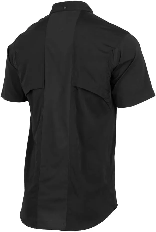 Beretta Men's TKAD Flex Breathable Lightweight Button-Down Outdoor Casual Active Tactical Short Sleeve T-Shirt