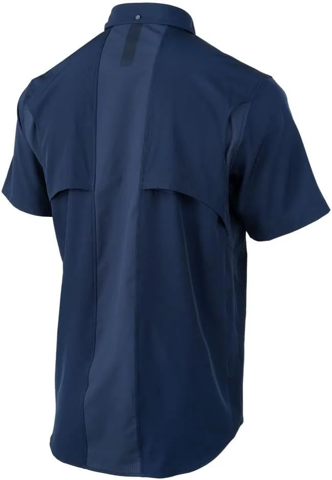 Beretta Men's TKAD Flex Breathable Lightweight Button-Down Outdoor Casual Active Tactical Short Sleeve T-Shirt