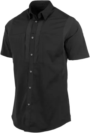 Beretta Men's TKAD Flex Breathable Lightweight Button-Down Outdoor Casual Active Tactical Short Sleeve T-Shirt