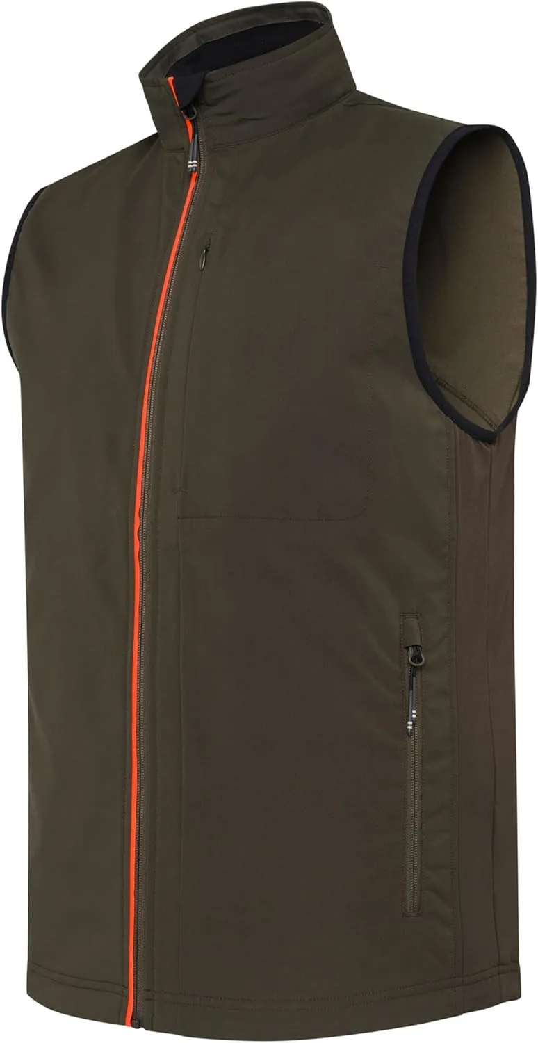 Beretta Men's Turkey Hunting Outdoor Range Lightweight Watertight Regular Fit Windshell EVO Vest