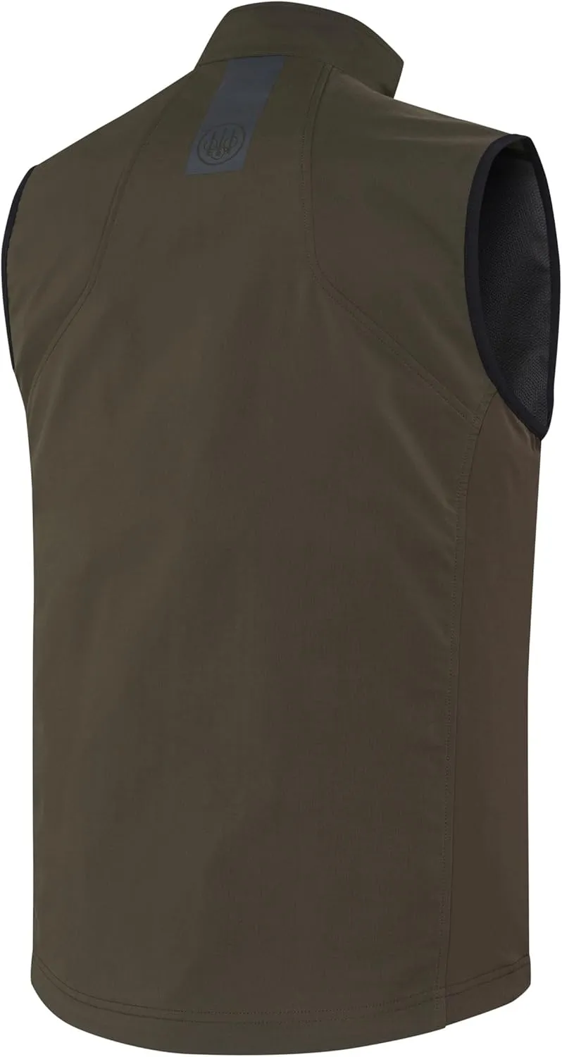 Beretta Men's Turkey Hunting Outdoor Range Lightweight Watertight Regular Fit Windshell EVO Vest