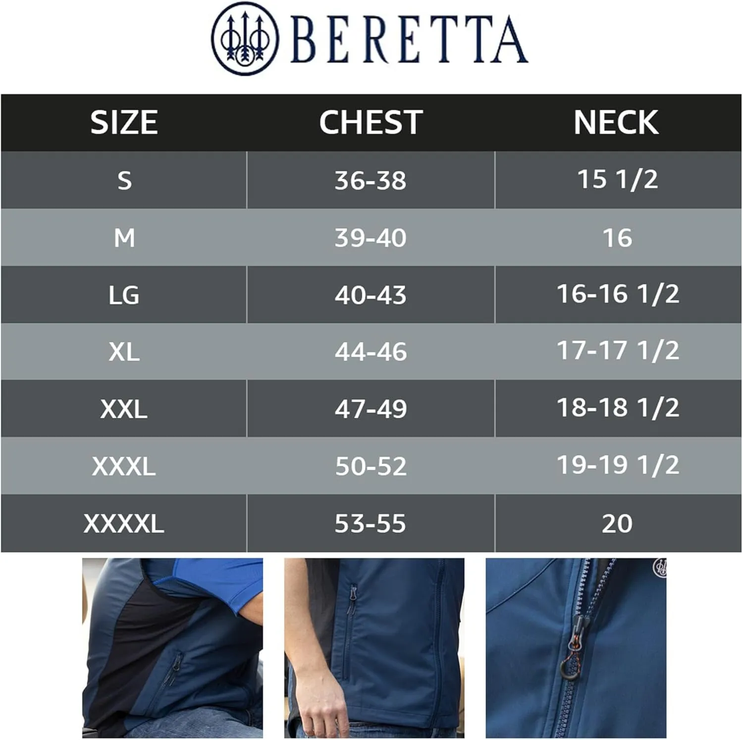Beretta Men's Turkey Hunting Outdoor Range Lightweight Watertight Regular Fit Windshell EVO Vest