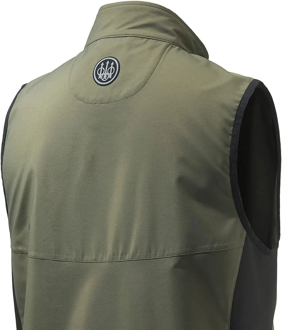 Beretta Men's Turkey Hunting Outdoor Range Shooting Lightweight Breathable Watertight Windshell Vest