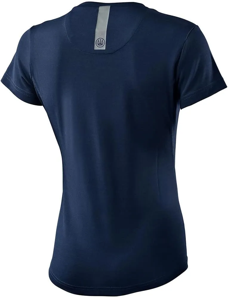 Beretta Women's Ciel Tech UPF 50 Breathable Lightweight Quick-Drying Active Shooting Casual Outdoor Short-Sleeve T-Shirt