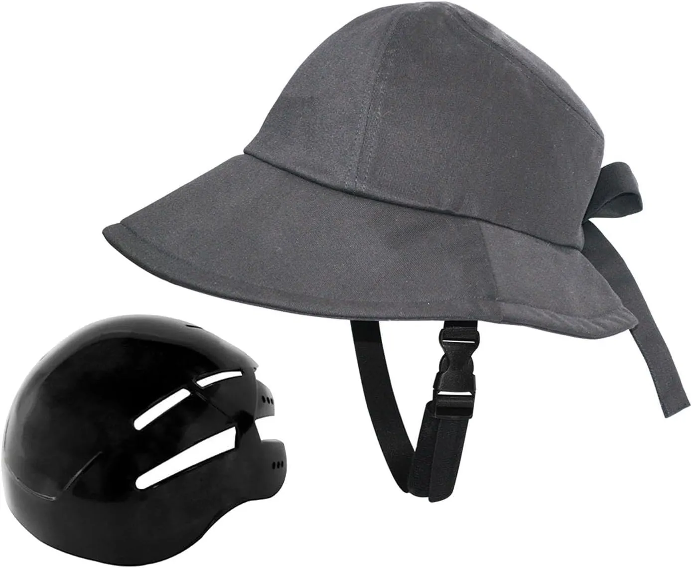 Bicycle Helmet Hat Shaped Helmet Safety 58-60cm Sun Hat Bike Helmet Hat Type Helmet for Women's Unisex School Cycling Riding