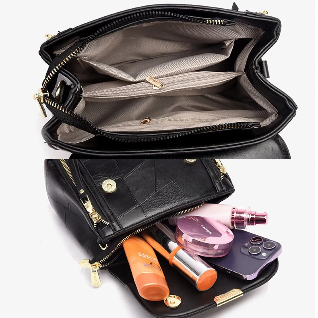 Black Vigo Sling Bag