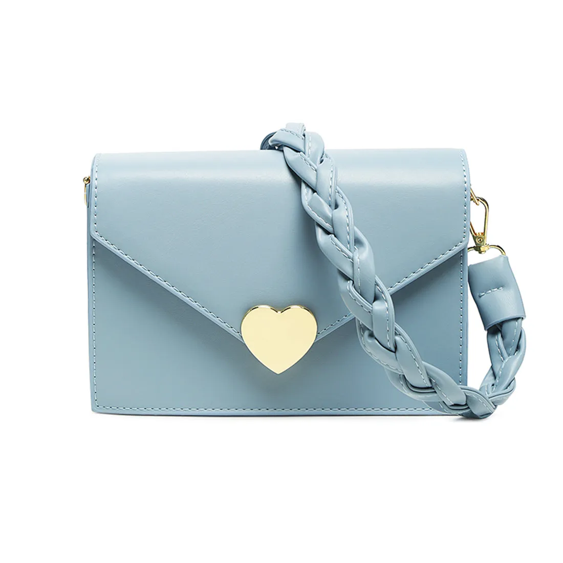 Blue Envelope Sling Bag