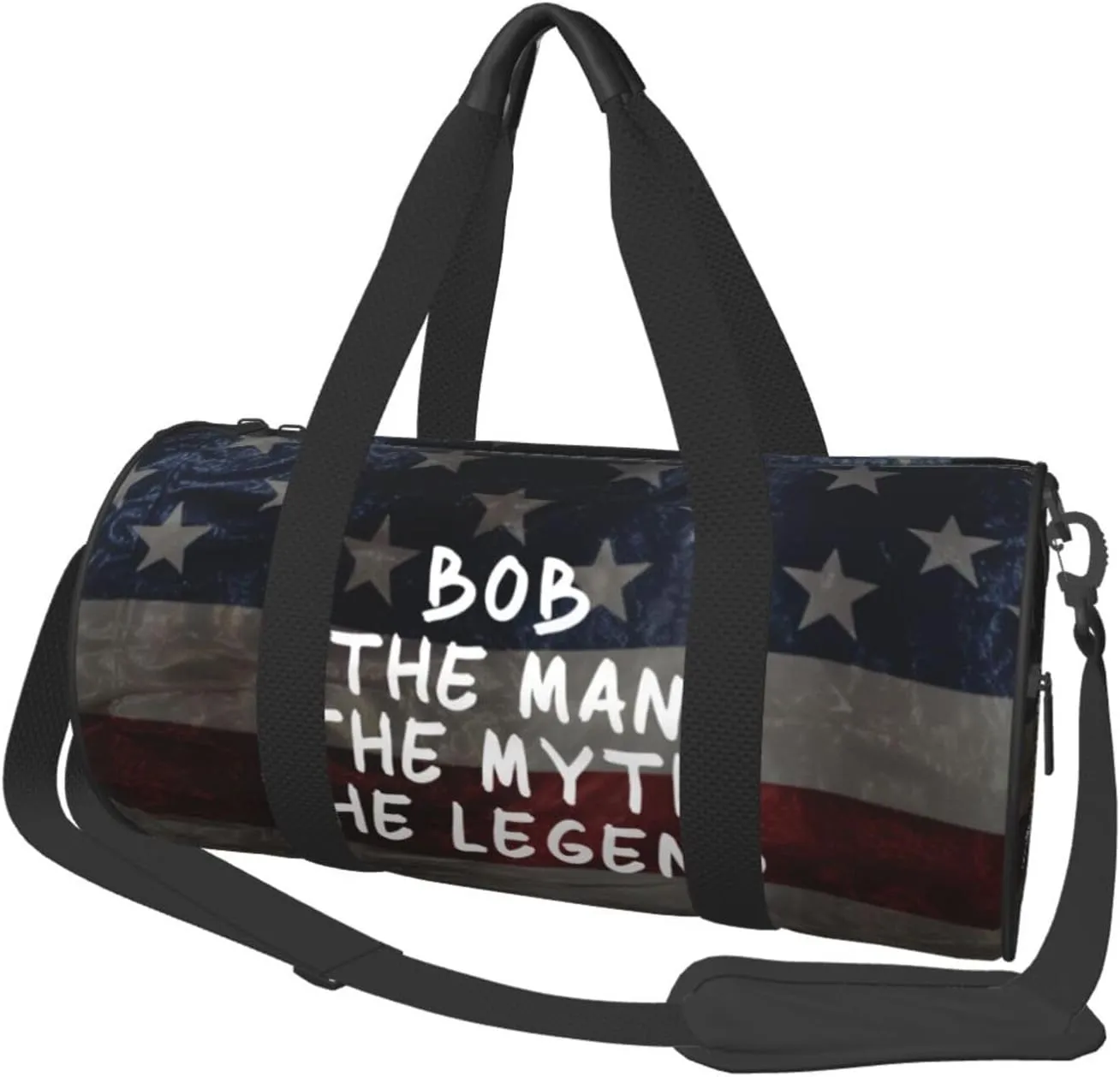 Bob The Man The Myth The Legend Duffel Bag Gym Bag Travel Sports Tote Large Foldable Beach Swim Yoga2