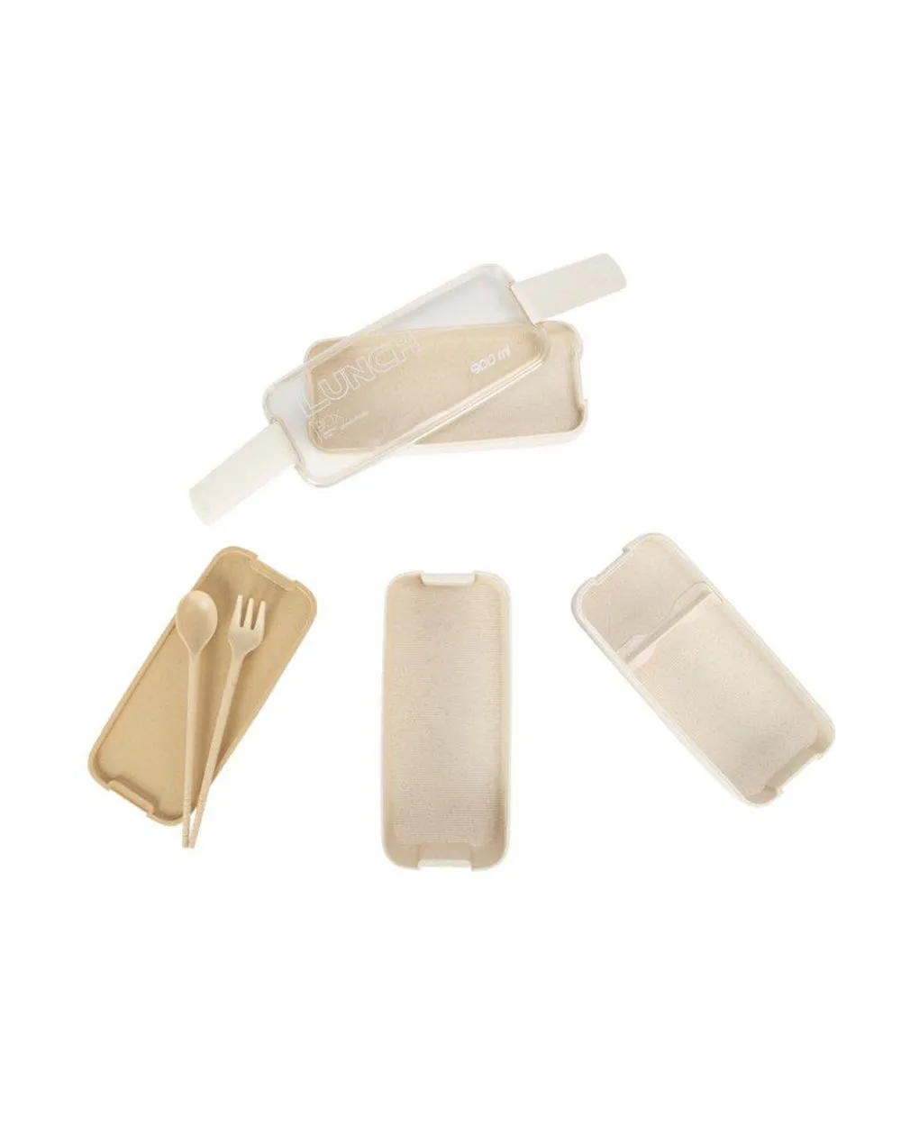Box Pieces 1 900ML Bento Simplify Beautifully crafted Set Advanced technology 8 Stackable Set Assorted