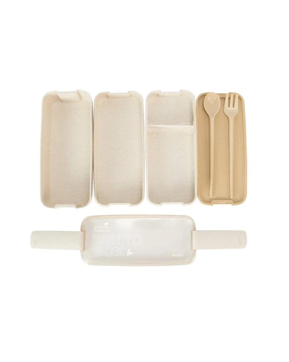 Box Pieces 1 900ML Bento Simplify Beautifully crafted Set Advanced technology 8 Stackable Set Assorted
