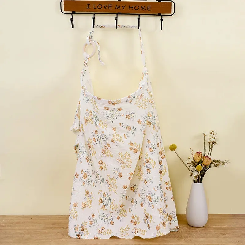Breathable Cotton Baby Nursing Cover