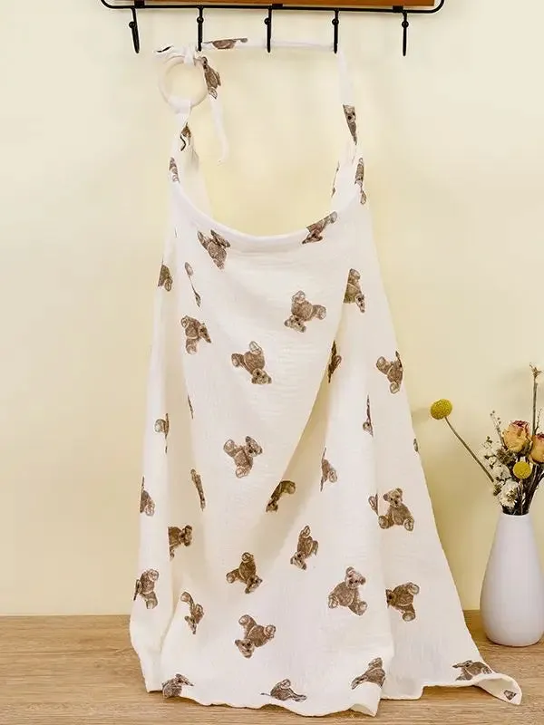 Breathable Cotton Baby Nursing Cover