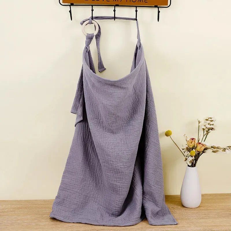 Breathable Cotton Baby Nursing Cover
