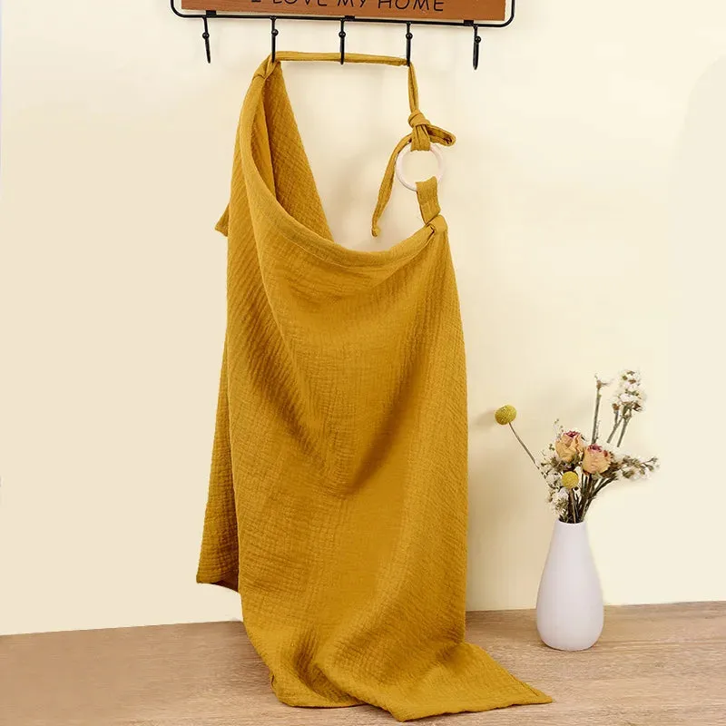 Breathable Cotton Baby Nursing Cover