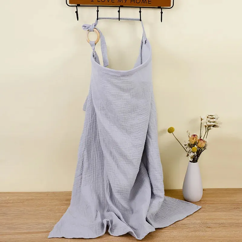 Breathable Cotton Baby Nursing Cover