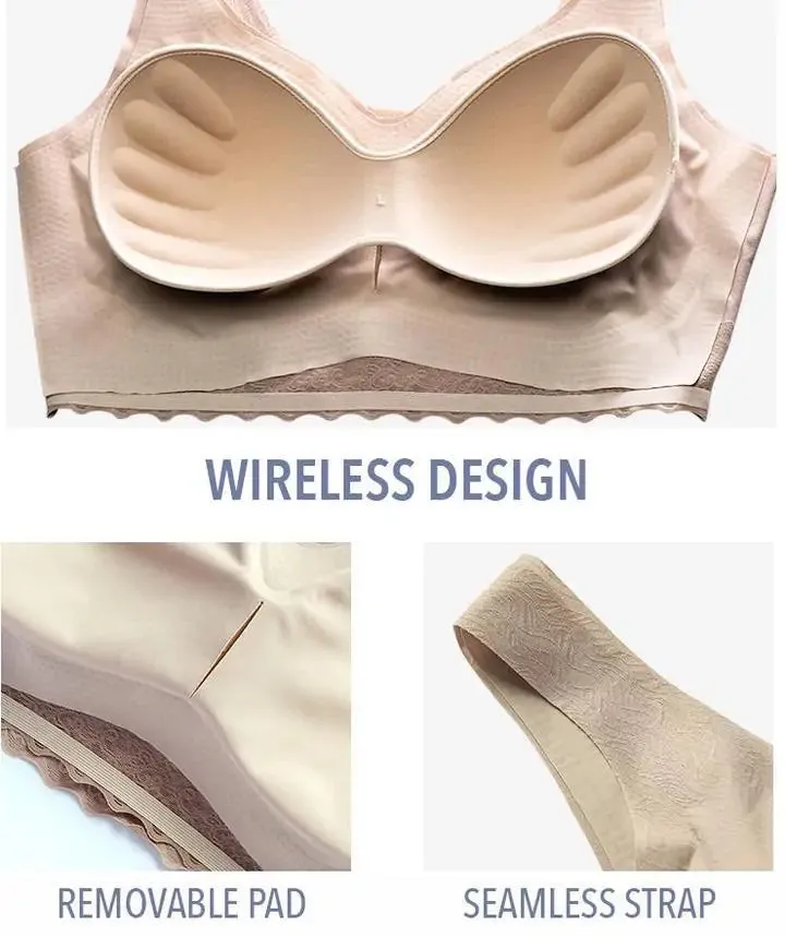 Breathable Ice Silk Bra