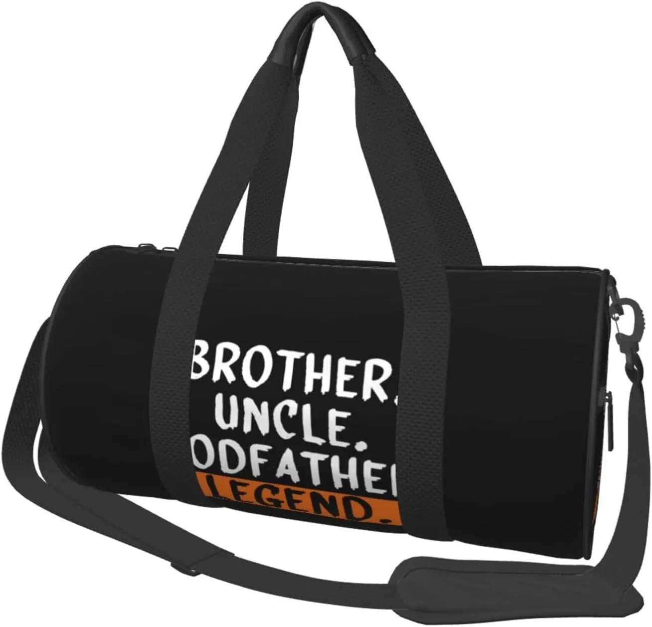 Brother Uncle Godfather Legend Duffel Bag Gym Bag Travel Sports Tote Large Foldable Beach Swim Yoga5