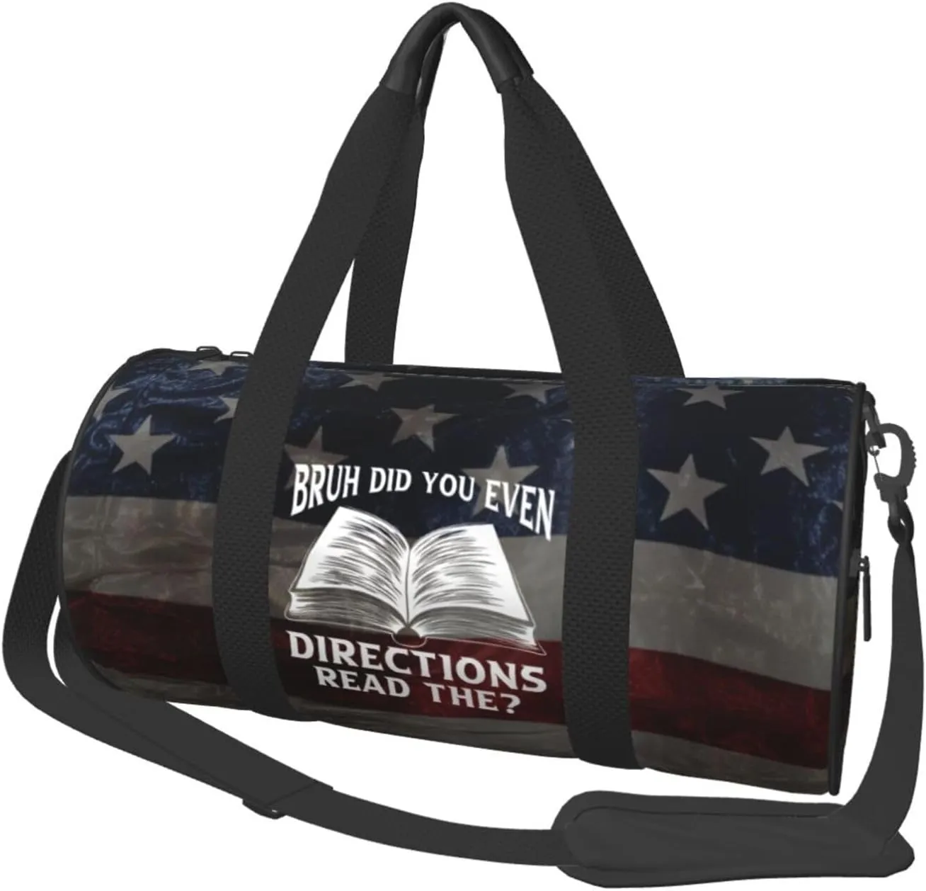 Bruh Did You Even Read The Directions Duffel Bag Gym Bag Travel Sports Tote Large Foldable Beach Swim Yoga6