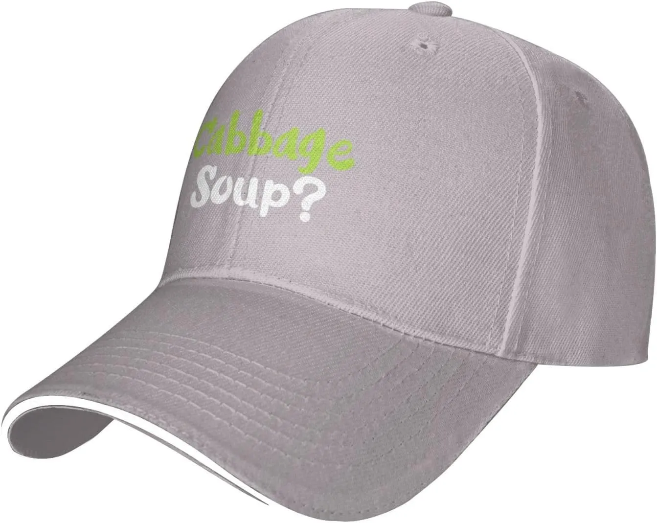 Cabbage Soup Baseball Cap for Men Women Outdoor Adjustable Dad Hat