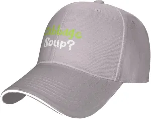 Cabbage Soup Baseball Cap for Men Women Outdoor Adjustable Dad Hat