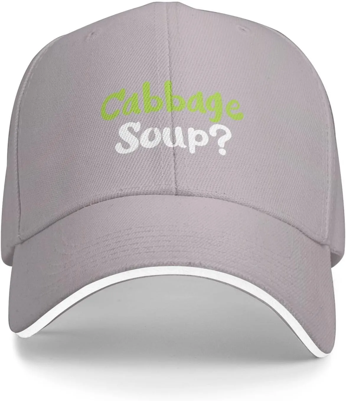 Cabbage Soup Baseball Cap for Men Women Outdoor Adjustable Dad Hat