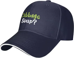 Cabbage Soup Baseball Cap for Men Women Outdoor Adjustable Dad Hat