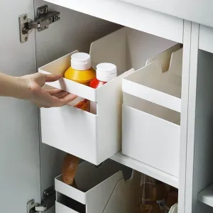 Cabinet Drawer Organizer - Storage Box for Home  Office