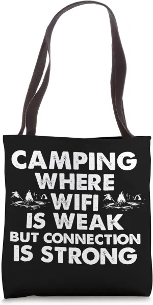 CAMPING EXPERTS SURVIVAL QUESTIONABLE Tote Bag