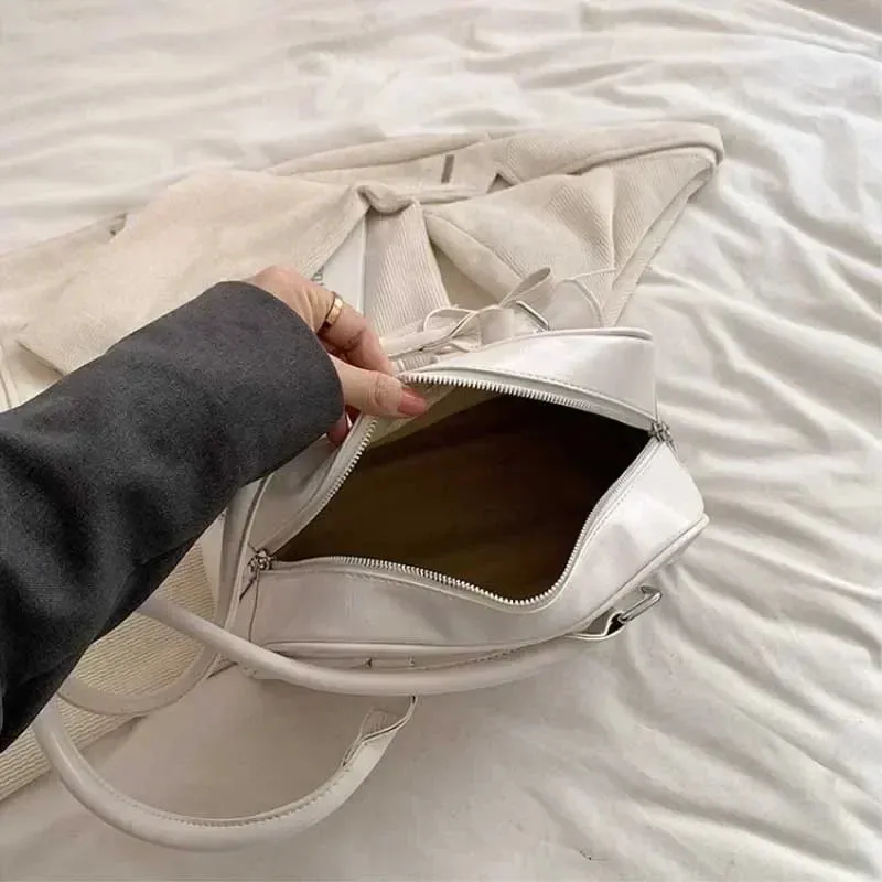 Casual Leather Tote Bag – Lightweight & Stylish for Everyday Use