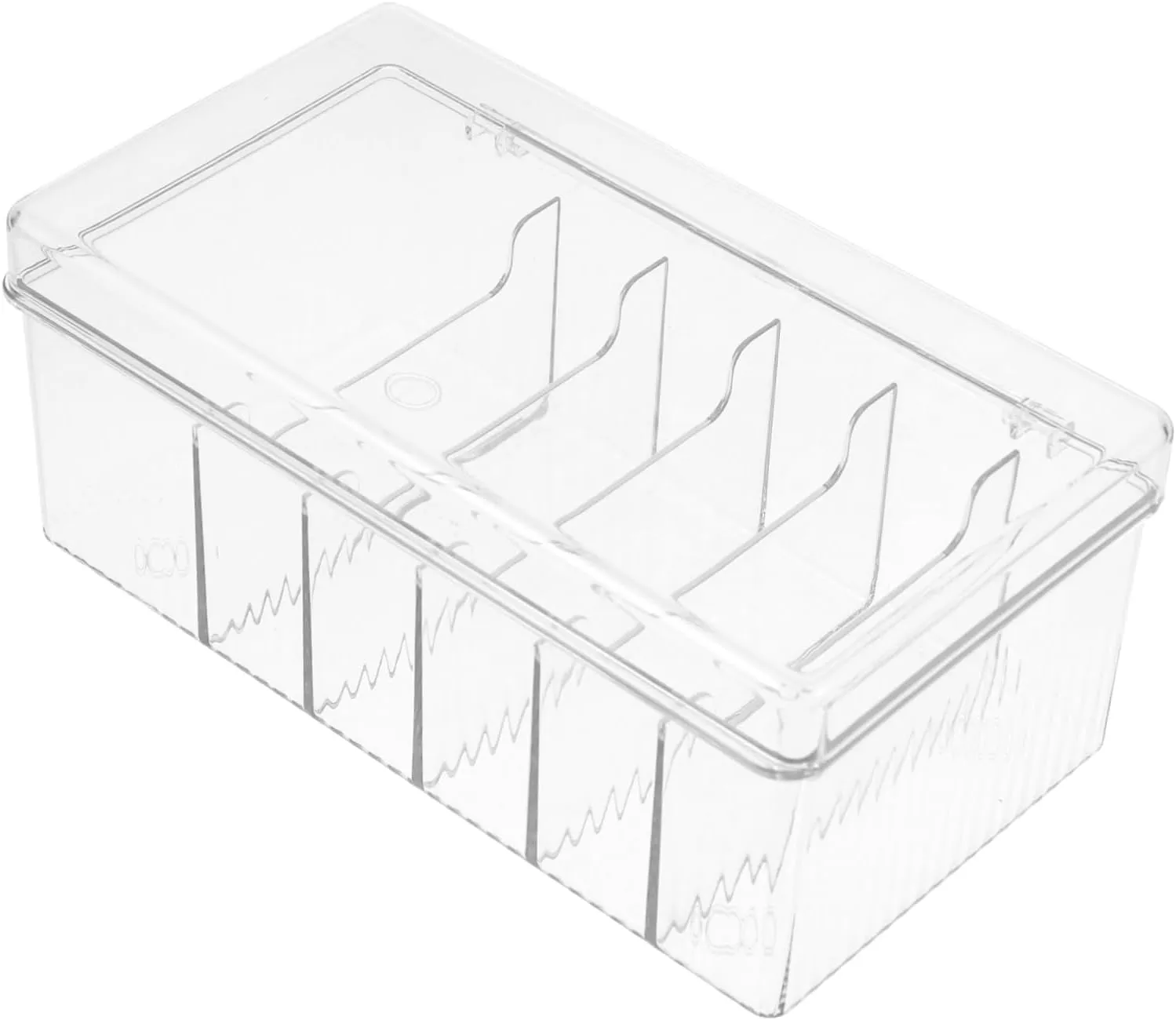 Charger Cord Organizer Box Storage Box Dividers for Cord Management Cable Storage