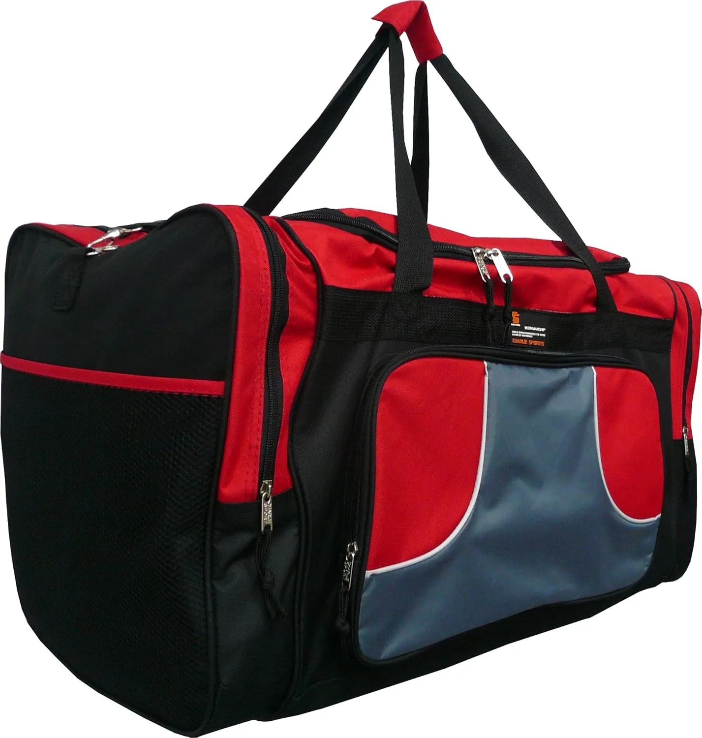 Charlie Sports Duffel Bag (28-inch, Red)