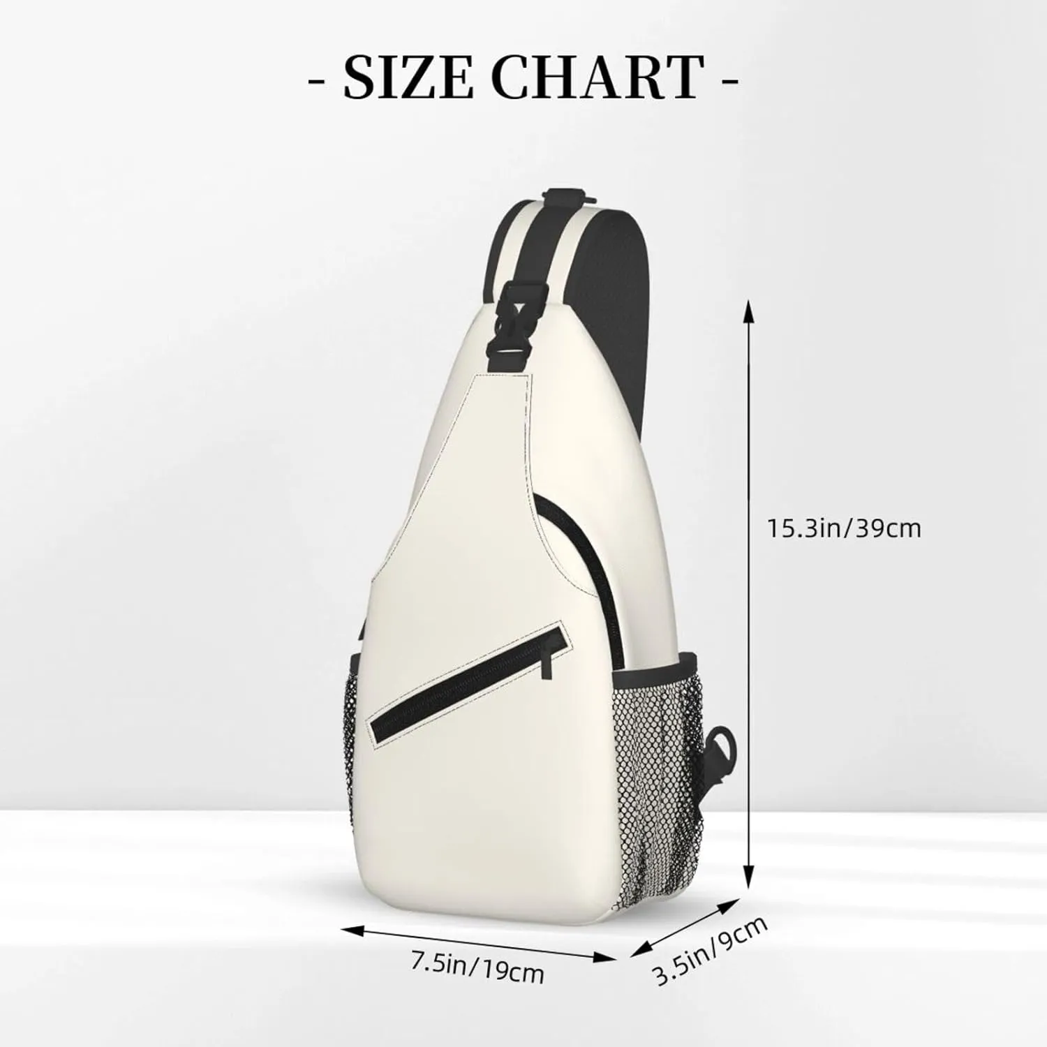 Chest Bag Fashion Casual Sports Daypack Travel Hiking Sling Bag for Women Men