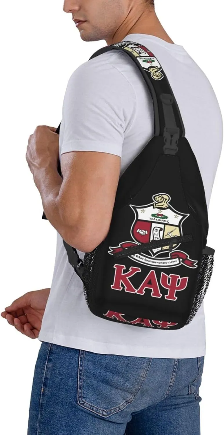Chest Bag Fashion Casual Sports Daypack Travel Hiking Sling Bag for Women Men