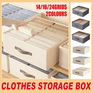 Closet Organizers Storage Bins Portable Washable Organizer for Clothing Socks