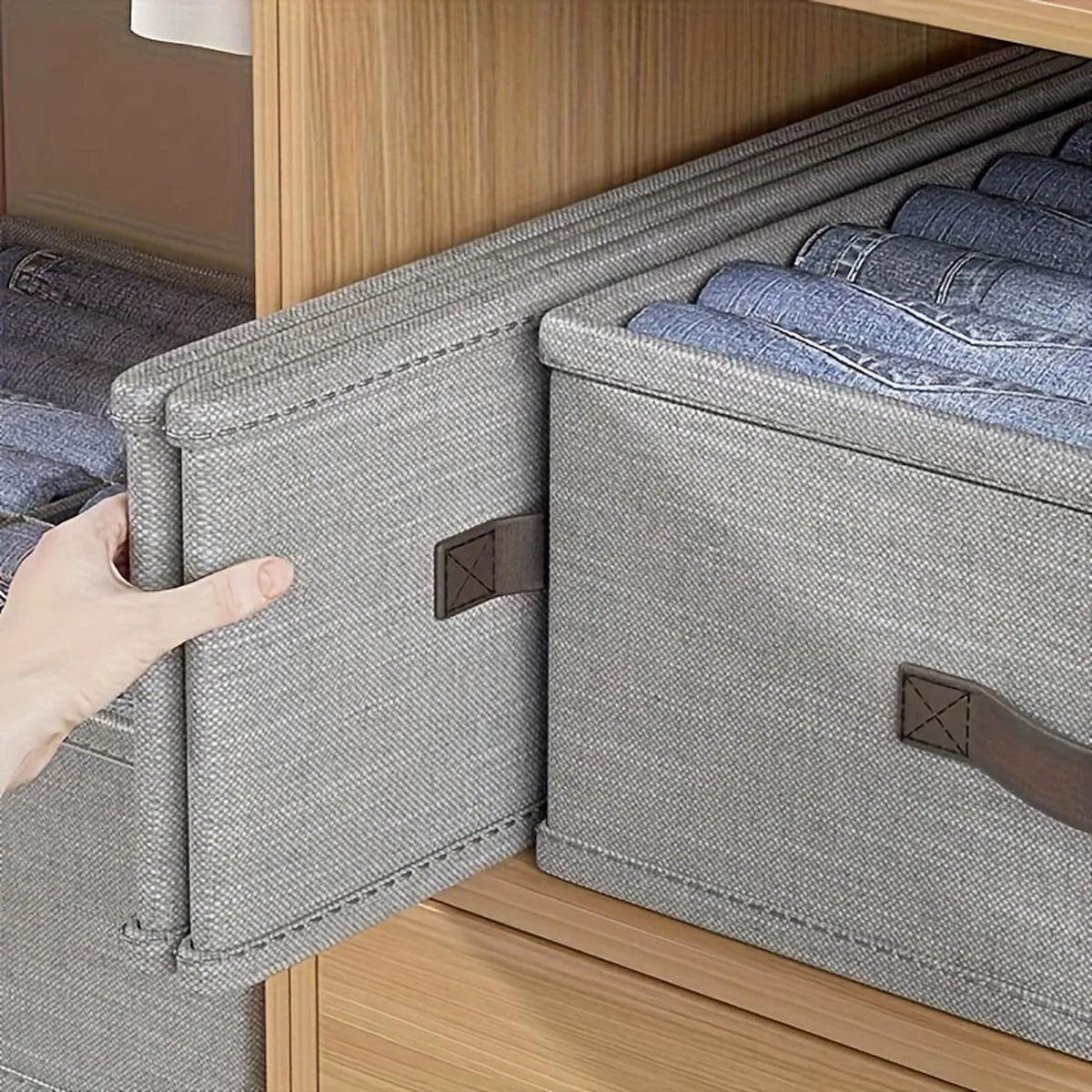 Closet Organizers Storage Bins Portable Washable Organizer for Clothing Socks