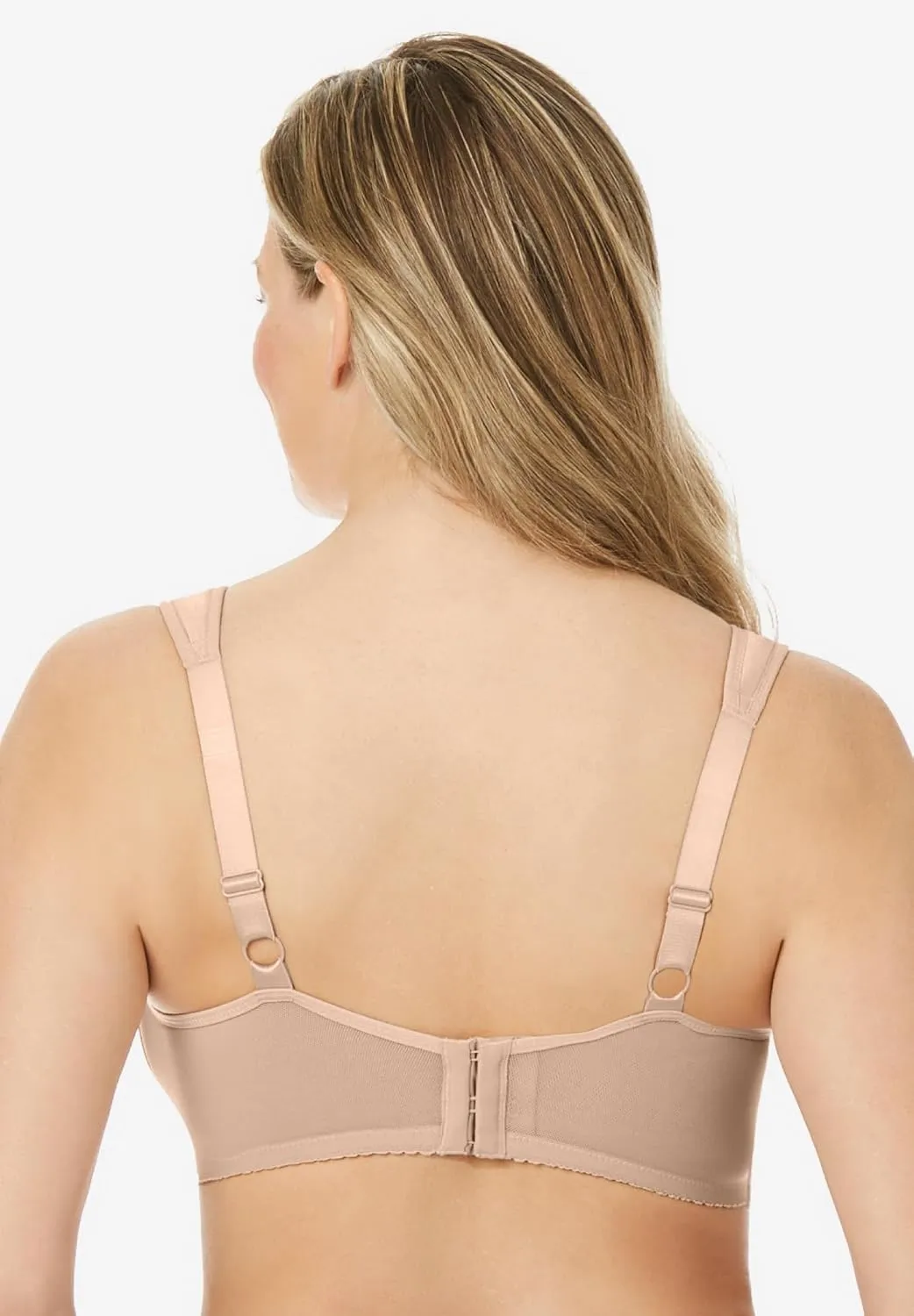 Comfort Choice Women's Plus Size Exclusive Patented Custom Fit Wireless Bra