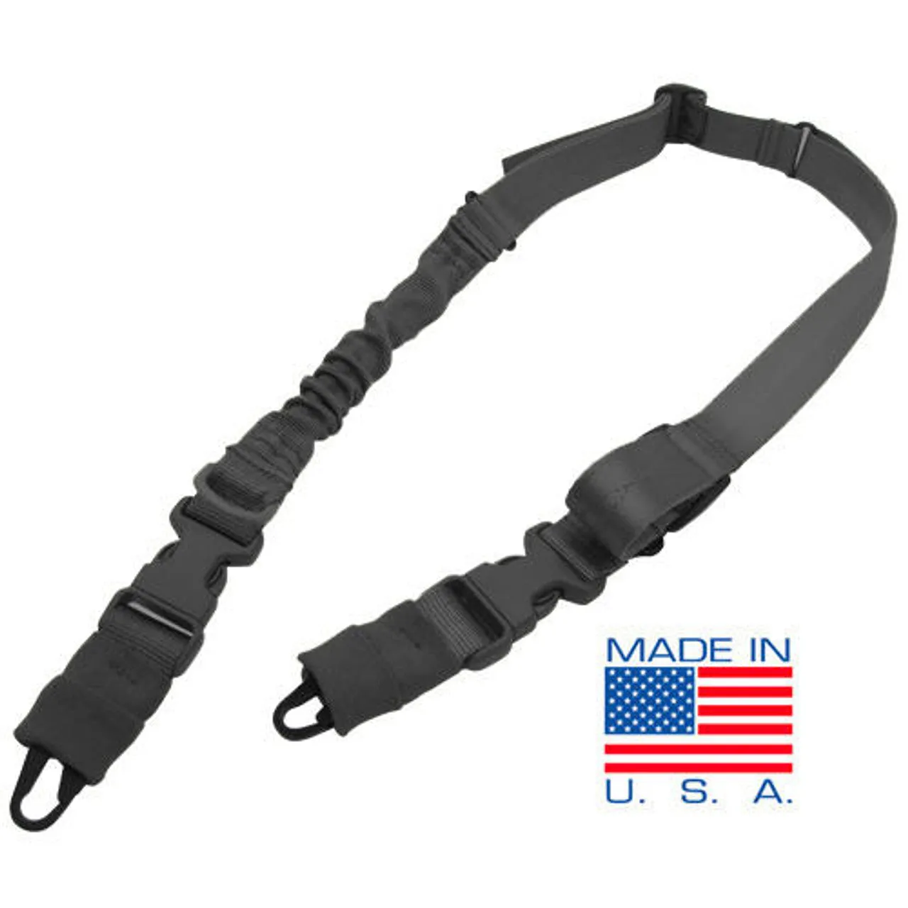 Condor STRYKE Tactical Sling - Black - Adjustable & Durable